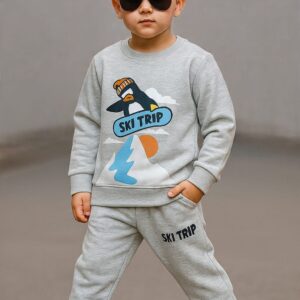 Ski Trip Kids Tracksuit