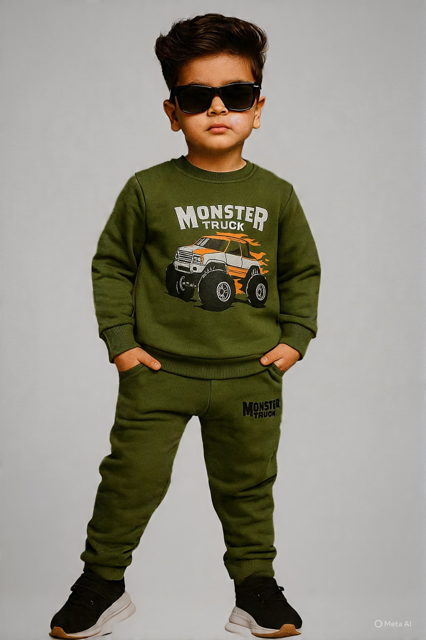 Monster Truck Kids Tracksuit